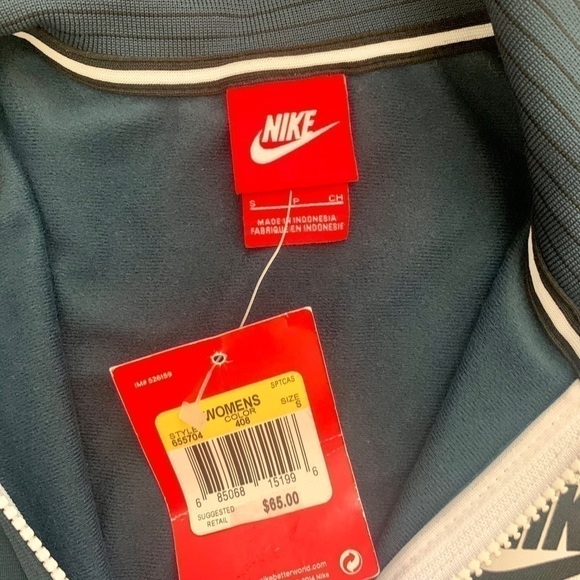 NIKE Track Jacket warmup full zip athletic activewear running workout small - Picture 3 of 6